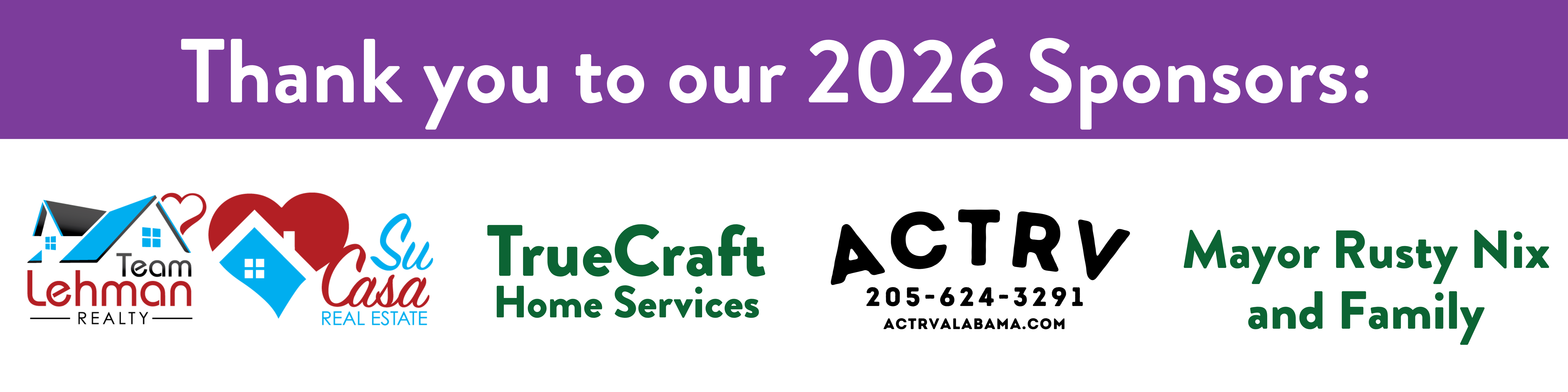 2025 Friday Nights at the Cove sponsor banner